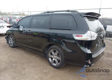 2015 Toyota Sienna Se 8 Passenger из США, поврежденный, VIN 5TDXK3DCXFS528987
